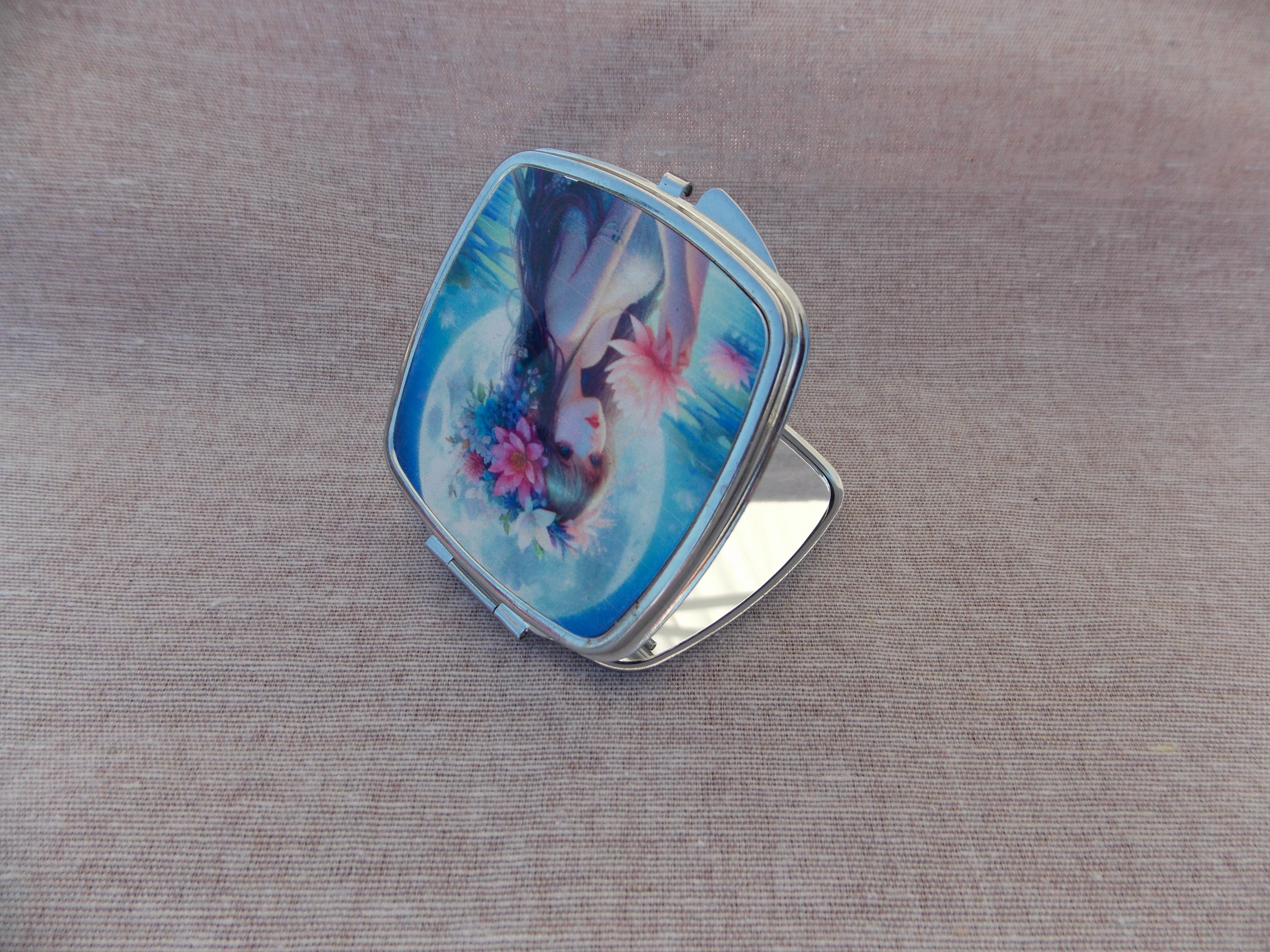 Specchietto sublimato creato da Ninfea Art